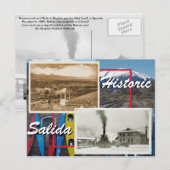 歴史的なサリダ ポストカード (正面/裏面)