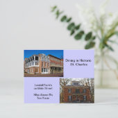歴史的なセントチャールズでの食事 ポストカード (スタンド正面)