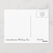 歴史的なダウンタウンのマッキニーテキサス州 ポストカード (裏面)