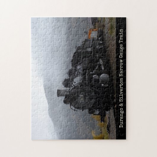 歴史的なデュランゴ&シルバートンナローゲージトレイン ジグソーパズル (縦)
