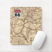 歴史的なハイウェーの交通標識 マウスパッド (マウス)