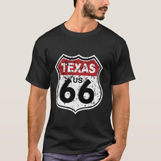 歴史的なハイウェーの交通標識 Tシャツ (正面)