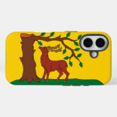 歴史的なバークシャー州の旗  Case-Mate iPhoneケース (裏面 (横))