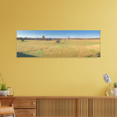 歴史的なバージニアのバトルフィールドの写真 – アメリカのCiv キャンバスプリント (インサイチュ (リビング))