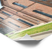 歴史的なパノラ郡刑務所，カルタゴ，テキサス州 フォトプリント            (角)