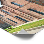 歴史的なパノラ郡刑務所,カルタゴ,テキサス州 ポスター (角)