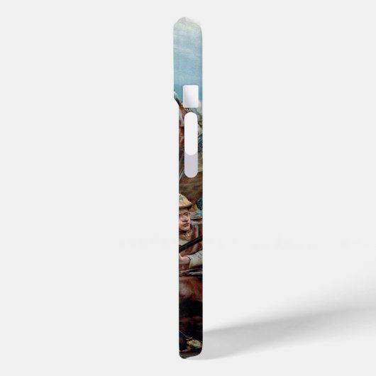 歴史的なビクトリアン英国ボア絵を描ー戦争 Case-Mate iPhoneケース (裏面 / 左)