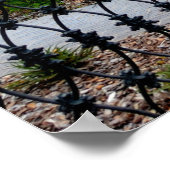 歴史的なフォーサイスパークファウンテン ポスター (角)