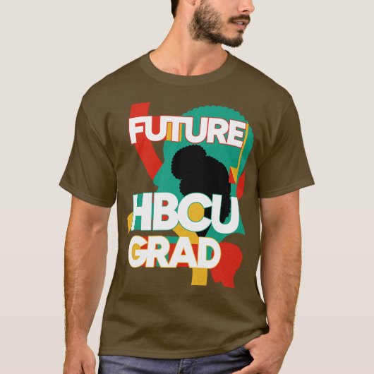 歴史的なブラック・カレッジHBCUグラード Tシャツ (正面)