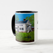 歴史的なプリマス·ミーティング·マグ·サム·リヴゼイ·ストア マグカップ (正面左)