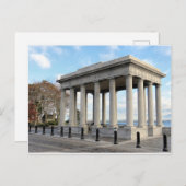 歴史的なプリマス・ロックの屋根 - ポストカード (正面/裏面)