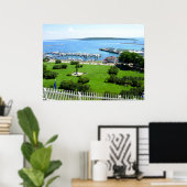 歴史的なマッキナック島 ポスター (ホームオフィス)