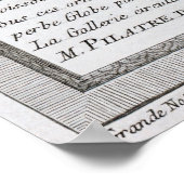 歴史的なモンゴルファイアブラザーズ1783バルーンフライト ポスター (角)