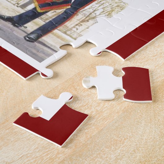 歴史的なユニフォーム、王室のなエンジニアの隊 ジグソーパズル (側面)