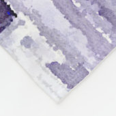 歴史的なルート66のアリゾナの雑貨店の水彩画 フリースブランケット (角)