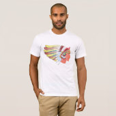 歴史的なルート66のインディアンの酋長 Tシャツ (正面フル)