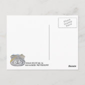 歴史的なルート66のポストカード！ ポストカード (裏面)