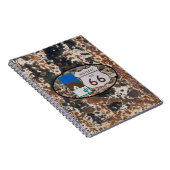 歴史的なルート66の~アリゾナ ノートブック (右側)