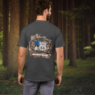 歴史的なルート66の~公園、アリゾナ Tシャツ
