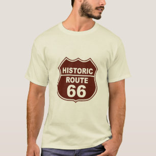 歴史的なルート66のTシャツ Tシャツ