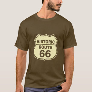 歴史的なルート66のTシャツ Tシャツ