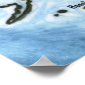 歴史的なルート66アメリカ合衆国の漫画の地図ポスター ポスター (角)