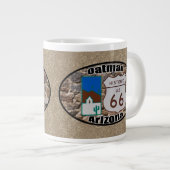 歴史的なルート66 ~アリゾナ州オートマン ジャンボコーヒーマグカップ (正面右)
