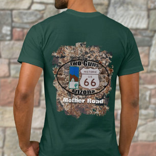 歴史的なルート66 ～アリゾナ州ツーガン Tシャツ