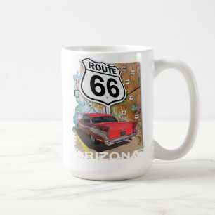 歴史的なルート66 コーヒーマグカップ