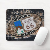 歴史的なルート66 - Winslow、アリゾナ マウスパッド (マウス)