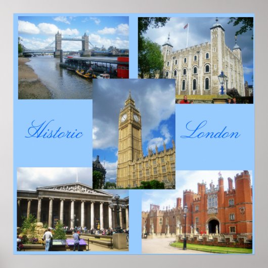 歴史的なロンドン ポスター (正面)
