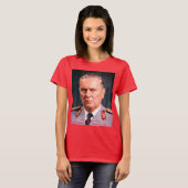 歴史的な元帥制服のティト大統領 Tシャツ (正面フル)