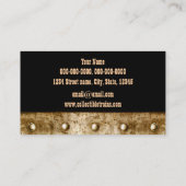 歴史的な列車はコレクターか店を模倣します 名刺 (裏面)