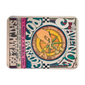 歴史的な合法化Itポットパレード雑草ポスター マグネット (横)