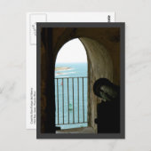 歴史的な城エルモロプエルトリコ ポストカード (正面/裏面)