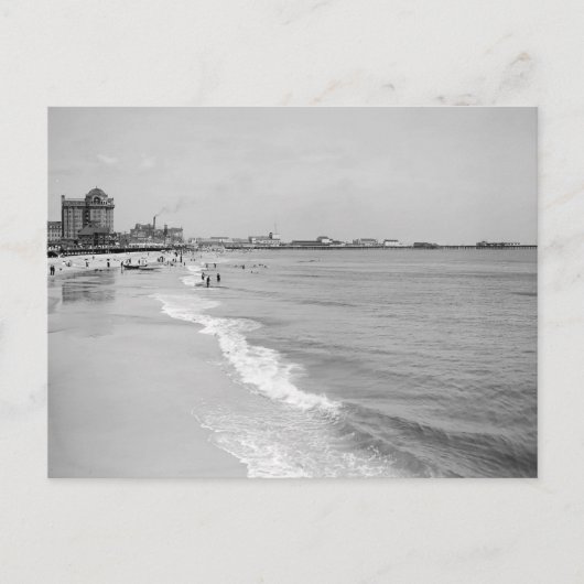 歴史的な大西洋都市 ポストカード (正面)