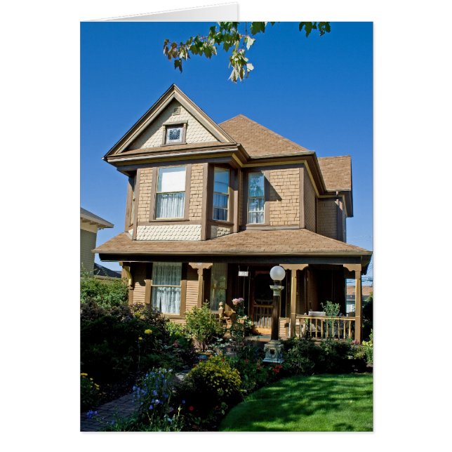 歴史的な家817のカード (正面)