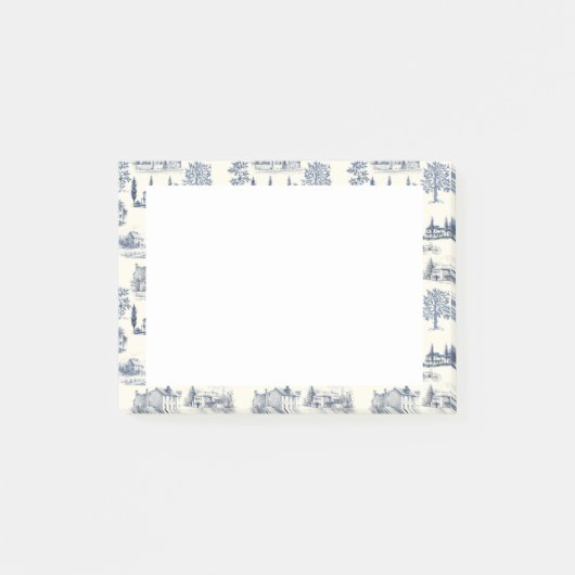 歴史的な家Toile ポストイット (正面)