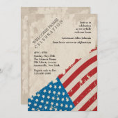 歴史的な旗の招待状 招待状 (正面/裏面)
