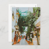 歴史的な旧市街マルベラ シーズンポストカード (正面/裏面)