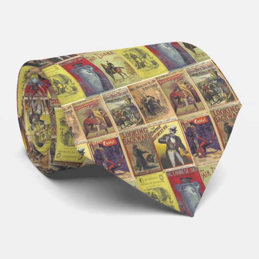 歴史的な本のタイ ネクタイ (ロール)