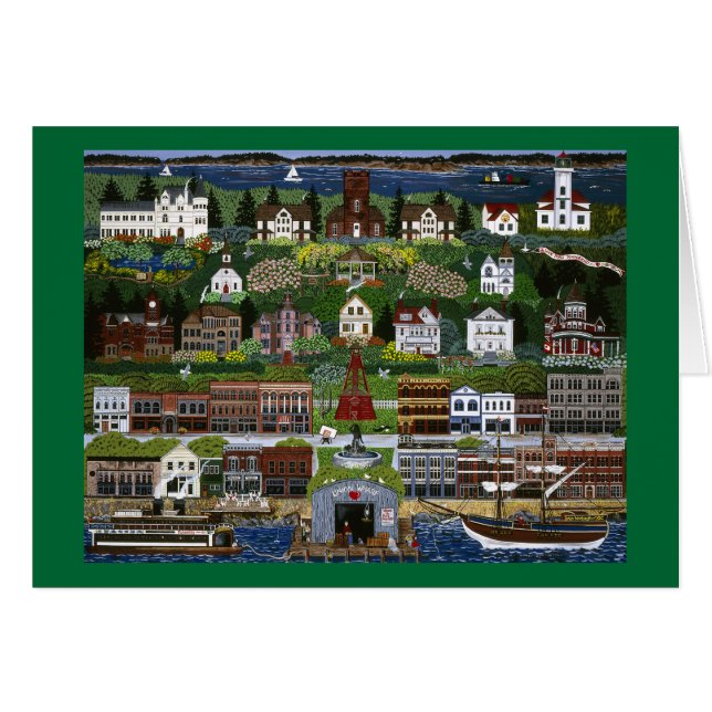 歴史的な港Townsend、ワシントン州 (正面横)