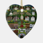 歴史的な港Townsend、ワシントン州 セラミックオーナメント (右)