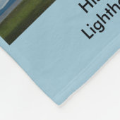 歴史的な灯台 フリースブランケット (角)