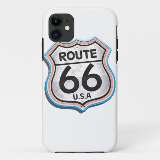 歴史的な米国Route66のギフト Case-Mate iPhoneケース (裏面)