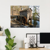 歴史的な素朴な栽培工場 ポスター (ホームオフィス)