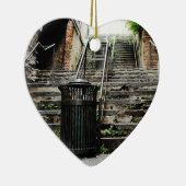 歴史的な繁華街のサバンナジョージア セラミックオーナメント (右)