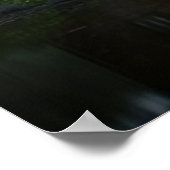 歴史的な美しいを持つ古い水素晴らし車ミル。 ポスター (角)