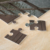 歴史的な英国の城ボダイアムキャッスルサセックス ジグソーパズル (側面)