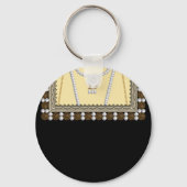 歴史的な衣服 – Anne Boleyn キーホルダー (正面)